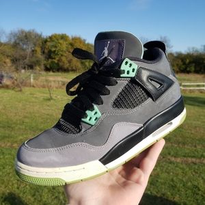 Jordan Retro Green Glow 4 GS, sz 6y